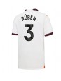 Billige Manchester City Ruben Dias #3 Bortedrakt 2023-24 Kortermet